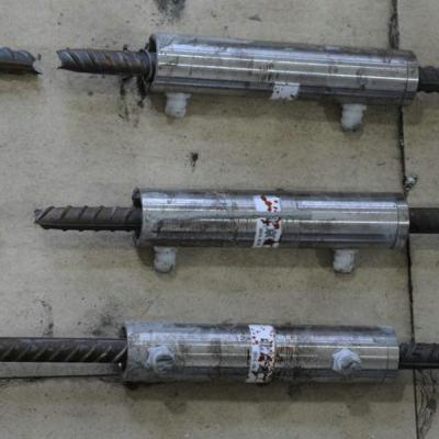 China Carbon Steel HRB 500 Grouted Splice Coupler , Mechanical Splices Steel Reinforcing Bars for sale