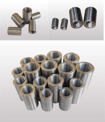 China Threaded Rebar Coupler, Couler for Splicing Rebars in Construction Projects for sale