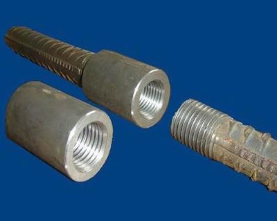 China Building Use Upsetting Rebar Coupler Parallel Threads With High Tensile Strength for sale