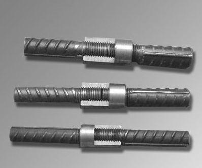 China Rib peeling parallel threads rebar splicing mechanical coupler Easy operation for sale