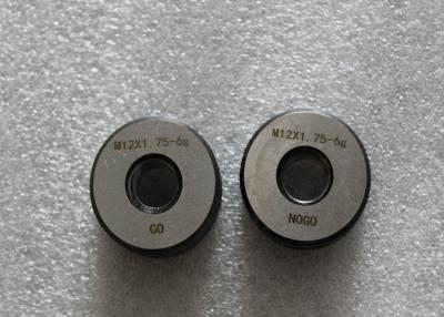 China High Precision Metric Steel Thread Ring Gauges Go And No Go Gauge for sale