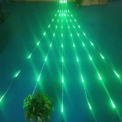 China Theme Park Running Water Chasing Guide LED Strip Flashing Lights 12V Meteor Shower Full Optical Soft Marquee smd2835 for sale