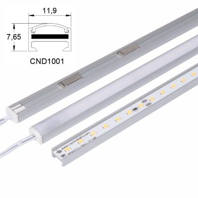 China Theme Park U 5730 Aluminum Profile LED SMD3528 5630 Rigid LED Bar Light 5050 LED Strip With Cover For Shelf Display In Supermarket for sale