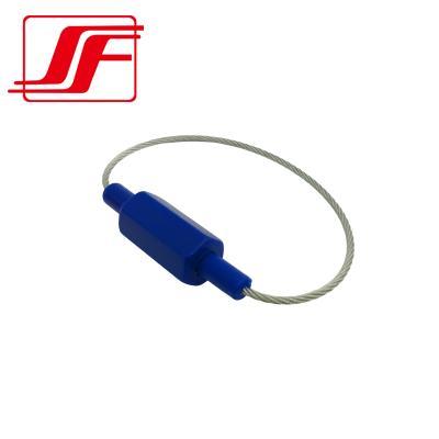 China New Design Self Locking Cable Fixed Seal Metal Security Seal Cable Seal For Truck Container for sale