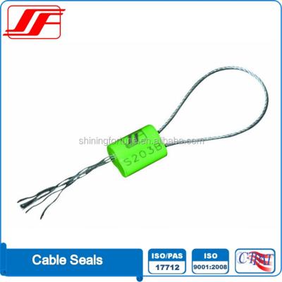 China Durable Mechanical Seal Cable Safety Seals With ISO 17712 Certified for sale