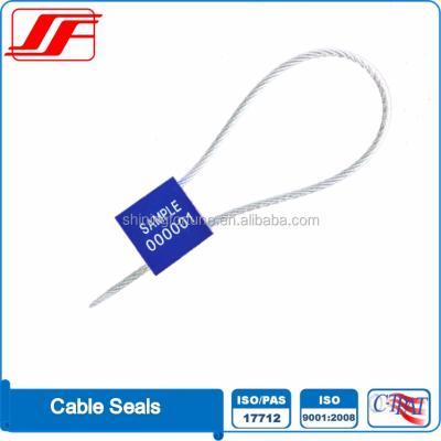 China Mechanical Adjustable Steel Joint 3.5mm Cable Security Joints With ISO 17712 H Certified for sale