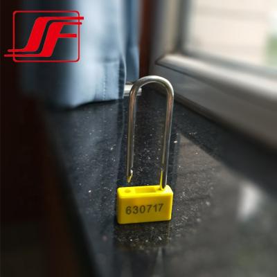 China Anti - Corrosion Disposable Safety Padlock Seal Lock With ISO 17712 Certified for sale