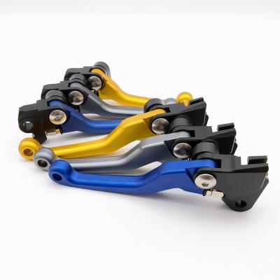 China CNC 6061 Billet Aluminum Dirt Bike Brake Clutch Levers Pivot Adjustable CNC Compatible with YZ125 YZ250 YZ426F YZ450F 2001-2007 | YZ250F 2001-2006 for sale