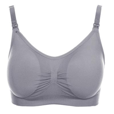 China High Quality Custom Made Women Antibacterial Breastfeeding Clothes Breathable Maternity Nursing Bra for sale