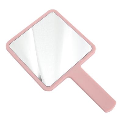 China Low MOQ Personalized Wholesale Custom Handheld Makeup Mirrors Logo Handheld Portable Mirror Private LabelPocket for sale