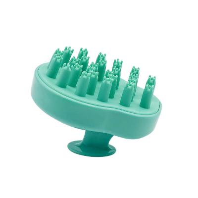 China Barshop New Hair Style Soft Silicone Scalp Massager Hair Shampoo Brush Waterproof Styling Tools For Hair Care Baby for sale