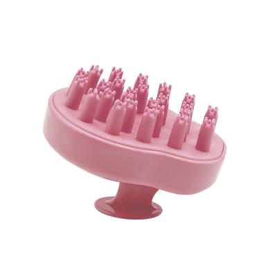 China Waterproof Silicone Scalp Massage Hair Shampoo Brush Household Beauty Barshop Hair Styling Tools For Thin Hair Baby for sale