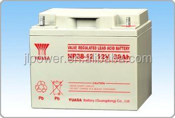 China High quality UPS, best price of 12V38AH YUASA brand UPS battery. for sale