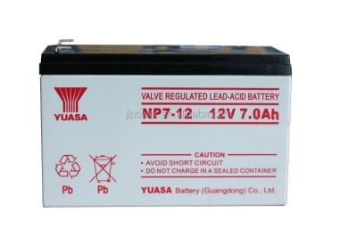 China UPS made in China 12V7ah YUASA brand UPS battery. battery manufacturer. for sale