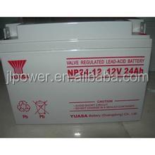 China Battery 12v 24ah, enough battery UPS YUASA brand splitter with high quality 12v 24ah. for sale