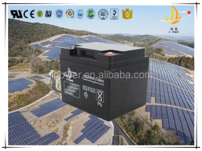 China Hot sale 12v 38ah VRLA UPS battery for solar system electric bicycle / electric scooters for sale