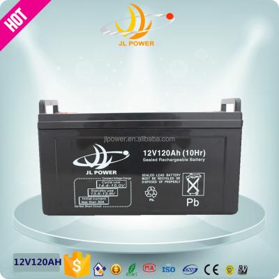 China UPS rechargeable battery 12v 120ah deep cycle gel battery for solar panel ups application with good quality for sale