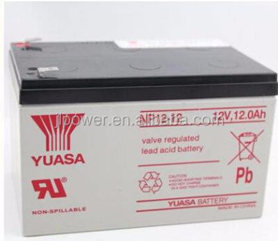 China UPS 12 volt 12ah yuasa battery vrla ups solar battery 12v 12ah with long life for sale