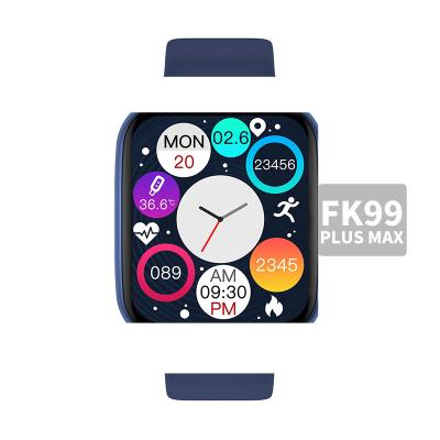 China Touch screen watch 7 series FK99 plus max with wireless key reloj 1-1 watch revolving charger smart watch series 7 for sale