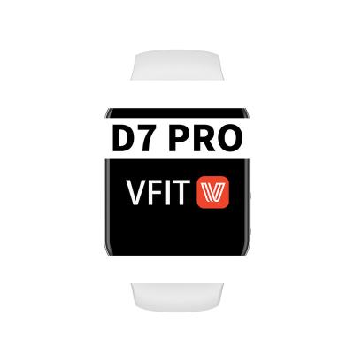 China Touch screen series 7 watch vfit app D7 smartwatch pk smartwatch pk 7 iwo pro with gps long battery life for sale