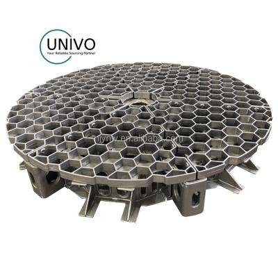 China Heat Treatment Tray Investment Casting Trays of Compact Structure for Pit Type Furnaces for sale