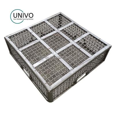 China Industry Quality Assurance Heat Curing Baskets Heat Treatment Weldment Fixtures WE122401T for sale