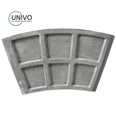 China Hot Industry Sand Casting Heat Resistant Steel Plate Furnace Hearth Wear Resistant Steel Plate WE132101 for sale