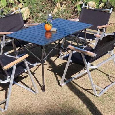 China Factory Price Adjustable Modern BBQ Outdoor Picnic Portable Folding Folding Fishing Aluminum Camping Table for sale