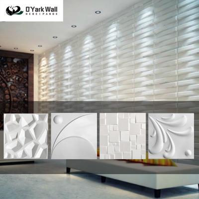 China Plant Fiber Waterproof Decorative 3d Wallpaper 3d Wall Panels Wooden Wall Panels For Home Deco for sale