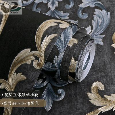 China Modern Home Decoration 3D PVC Wall Paper Rolls Brick Wallpaper Removable Wall Paper for sale