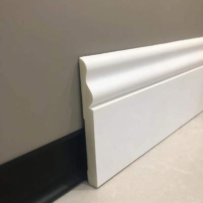 China Modern Top Quality Casting Home Decoration PU Polyurethane Baseboard Moldings for sale