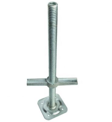 China Concrete Screw Adjustable Steel Scaffolding Metal Material Construction Support U Jack Base for sale