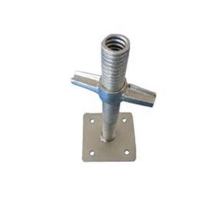 China Scaffolding System Height Adjusted Screw Base Jack Base For Construction for sale