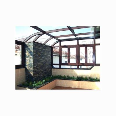 China Garden Green House Luxury Tempered Insulated Glass Aluminum Solarium for sale