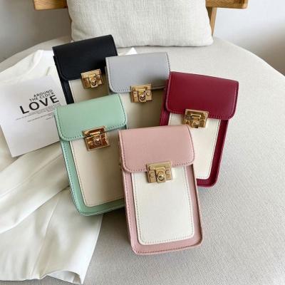 China High Quality Card Purse Women Phone Bag Ladies PU Leather Cross - Body Bag Messenger For Women Ladies Elegant Shoulder Bag for sale