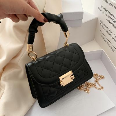 China 2021 high quality ladies handbag the new fashion chain cross - body bag women's small handbags shoulder bags for sale