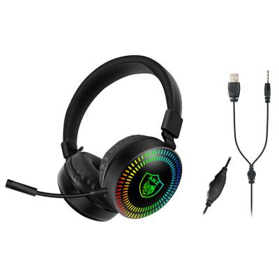 China Best Headphone Computer Stylish Gamer Headset Stereo Earphone With Microphone for sale