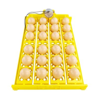 China Automatic Egg Incubator Plastic Poultry Farm 24 Egg Chicken Egg Tray Incubator for sale