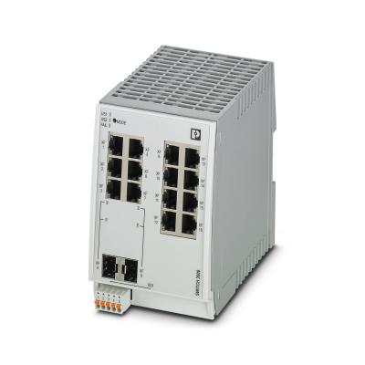 China EtherNet/IP Network FL SWITCH 2216 PN Industrial Ethernet Switch with IP65 Protection Te koop