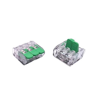 China UL CE Certified 3 Poles Fast Electrical Wire Terminal Connector for Quick Wiring Jobs zu verkaufen