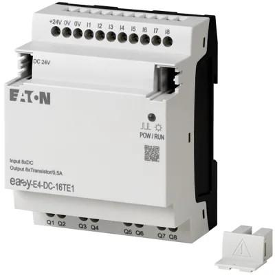 Cina 24V DC DI/O Control Power Source Control Relays 8DI8DO Screw Terminal EASY-E4-DC-16TE1 in vendita