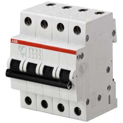 China MCB SH204-C63 Miniature Circuit Breaker 4P C 63 A Rated Frequency 50Hz Small Size for sale