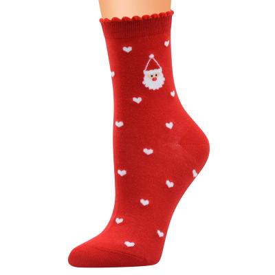 China Fashional Adult Cotton Socks Supply Trend And Comfort Set Ladies Chinese Christmas Socks For Kids for sale