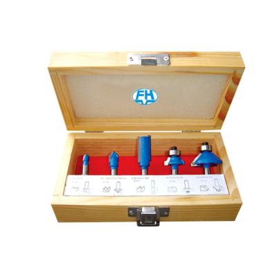 China Cutting For FH-5B 5PCS Wood Router Wood Bits Set Carbide Tools Woodworking Tools for sale