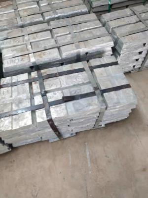 China High Purity Pure Zinc Ingot , 99.995% Ingot Of Zinc Bar for sale