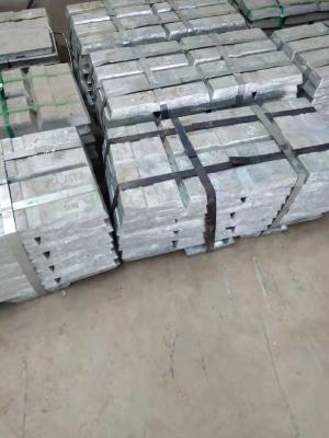 China High Purity Pure Zinc Ingot , 99.995% Ingot Of Zinc Bar for sale