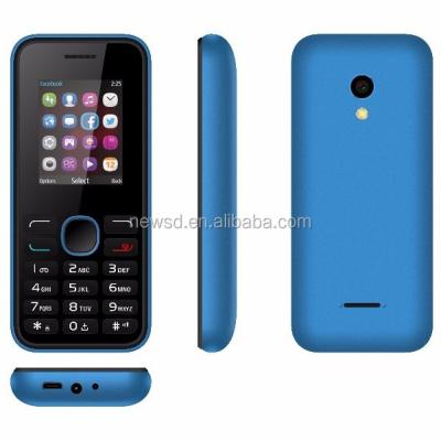 China Blue Dual SIM Card Quad Band Document Card Mobile Phone Support Whatsapp Standby Wholesale Dual Used Phone 2040 for sale