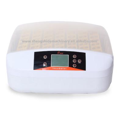 China Full Automatic SSD Brand LED Testing Function Chicken Egg Incubator 56 Mini Eggs for sale