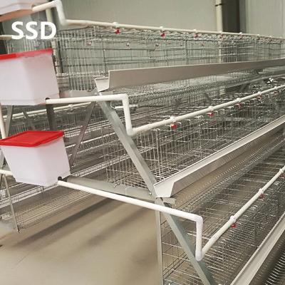 China Install easily and convinient for Egg Collection 2017 New Design High Quality Broiler Chicken Cages For Kenya Farms for sale