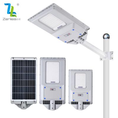 China Road ABS Ip65 Outdoor Waterproof Street Light 200w 300w All In One Integrated Led Solar Street Light for sale